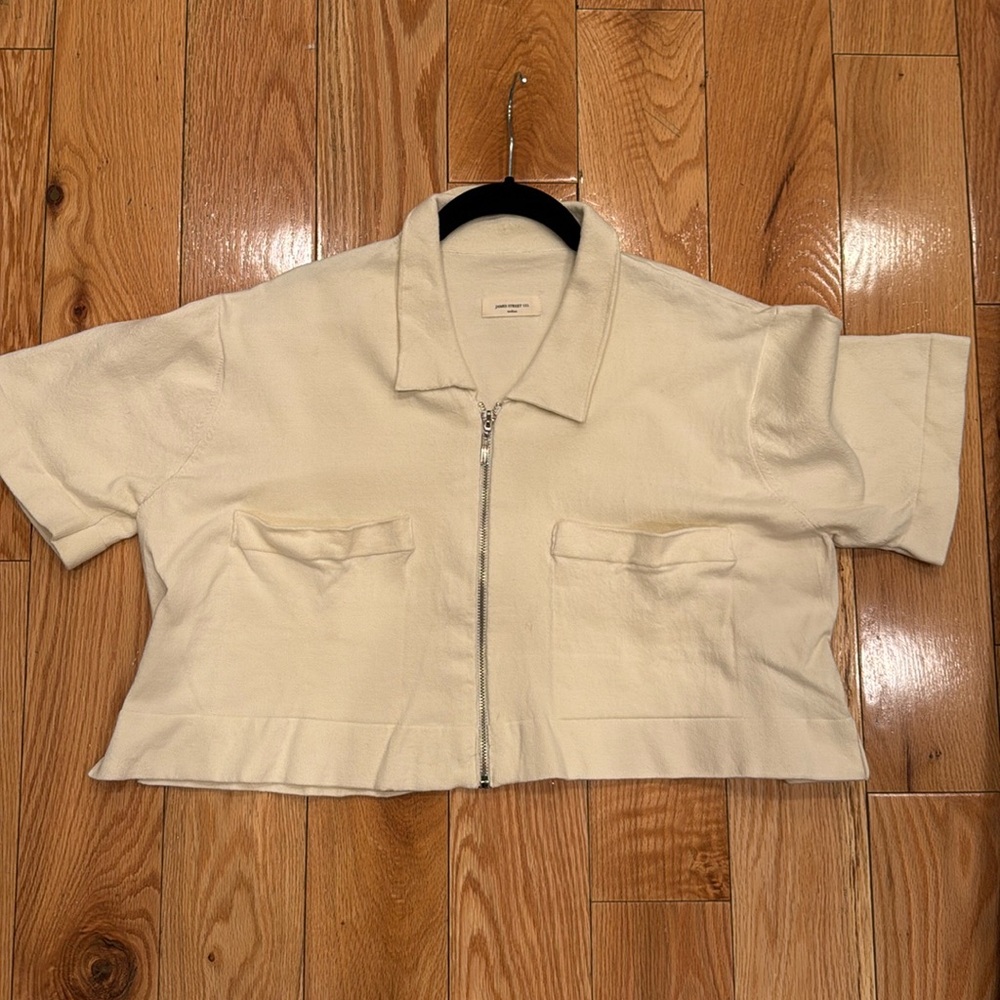 James Street Co Grant Zip, Milk, M